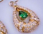 Tsavorite_Green_Garnet_Earrings