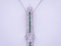 1.9_Carat_Diamond_Emerald_Pendant